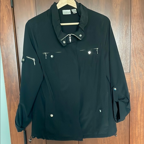 Chicos Black Women's Jacket - Picture 1 of 4